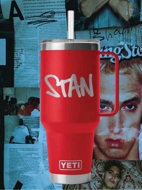 EMINEM STAN X YETI STRAW MUG